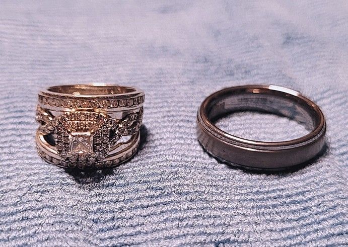 His & Hers Wedding Rings