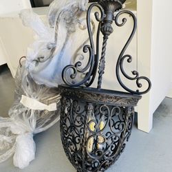 Chandelier, $100 FOR BOTH