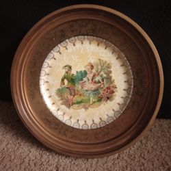 Vintage Porcelain Decorative Plate