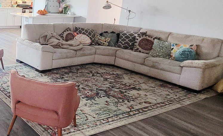 Large Comfortable Sectional 