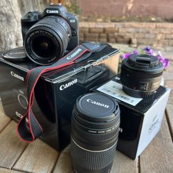 Canon EOS R100 Mirrorless Camera Bundle – Like New
