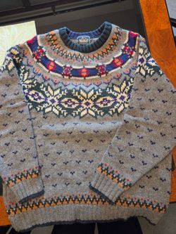Men's Wool Sweater-XL