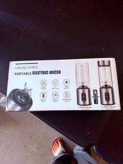 NEW Portable Electric Juicer