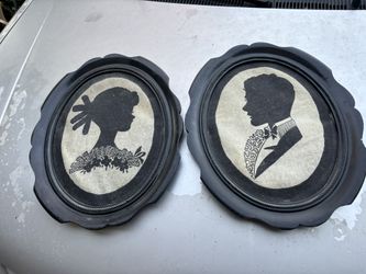 Silhouette Picture, Man And Woman