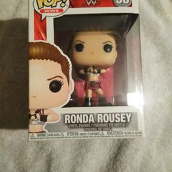 Funko Pop WWE Ronda Rousey #58 New In Box Mint Condition 