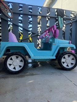 Used 6v Kids Toy Electric Jeep