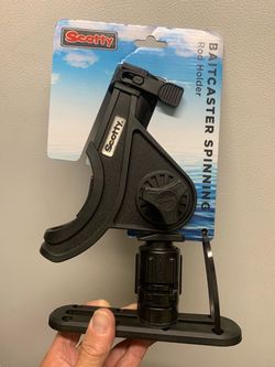 Fishing kayak rod holder