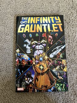 Marvel Infinity Gauntlet Book