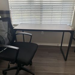 Home Office Or Study Table And Chair 