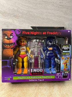 Five Nights at Freddy’s 6-Inch Endo-Series Toy Chica & Highscore Toy Chica Collector Figure