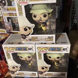 ONE PIECE ANIME Funko Pops Usopp 