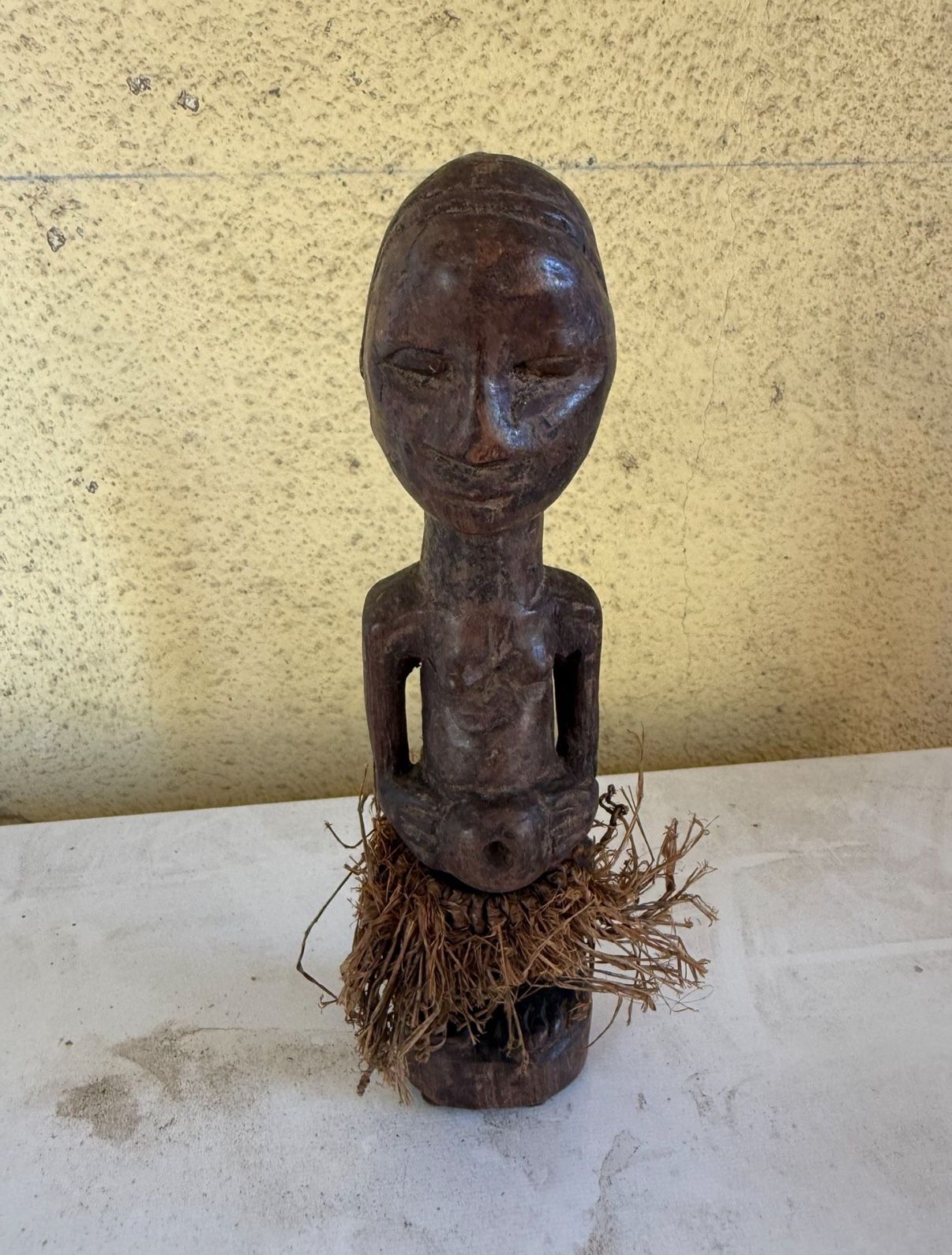 African Tribal - Figurine - Great Condition - Hand Wooden Carved - Authentic