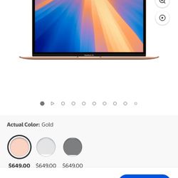 M1 MacBook AIR 8GB Rose Gold