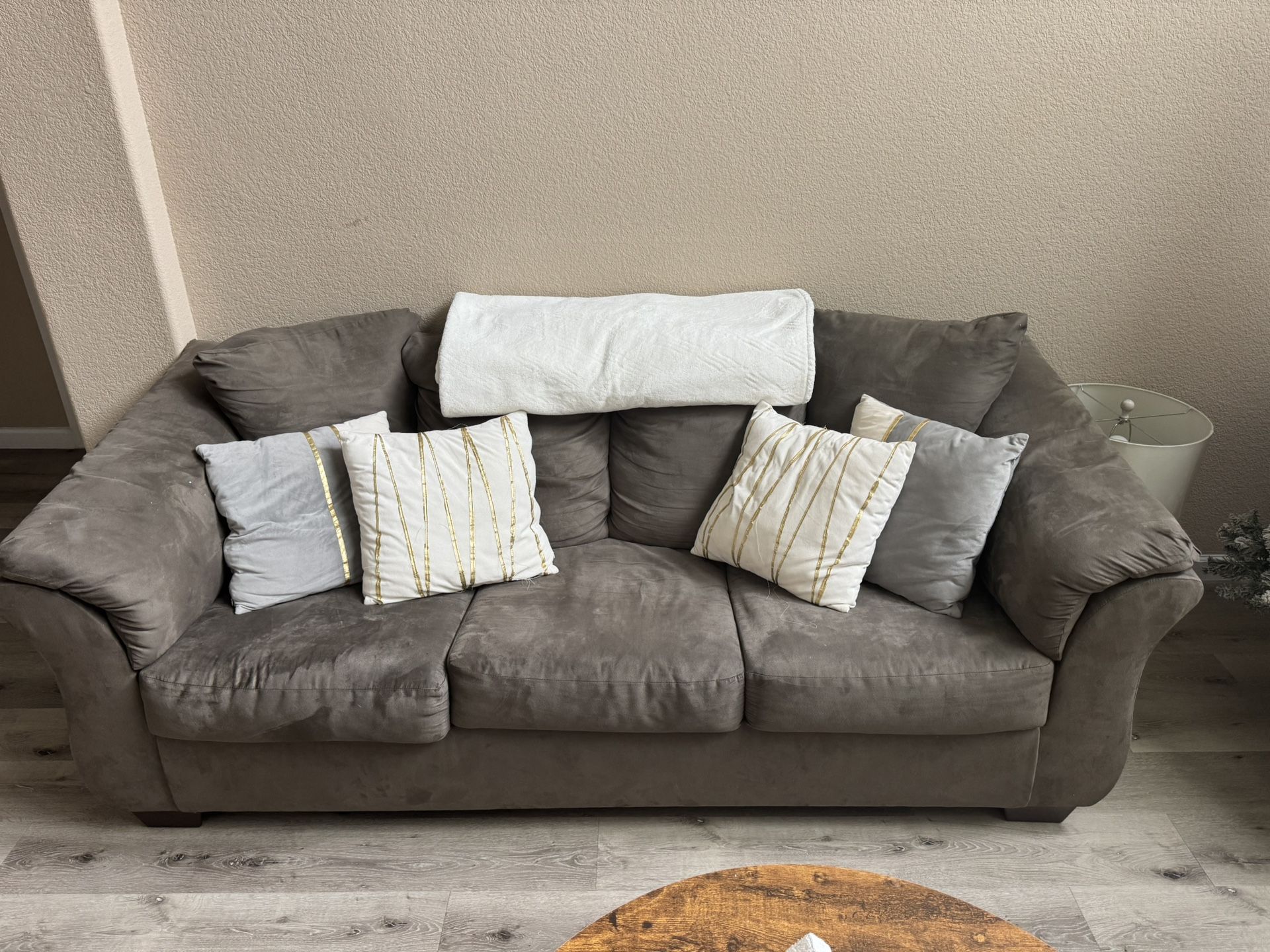 Gray Couch Set