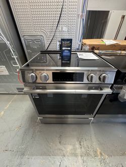 Lg electric stove
