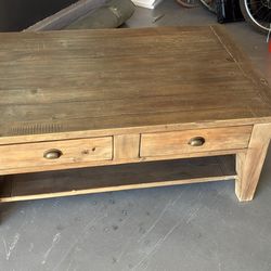 Coffee Table And Matching End Table