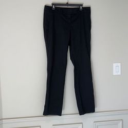 Marc Aurel Black Women’s Pants- low rise with Side Satin Trim. Size 42 /… 