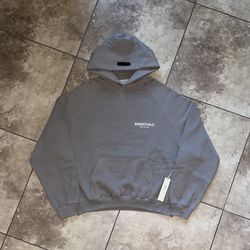 Fear of God Essentials Hoodie Desert Taupe SS22 Size Large