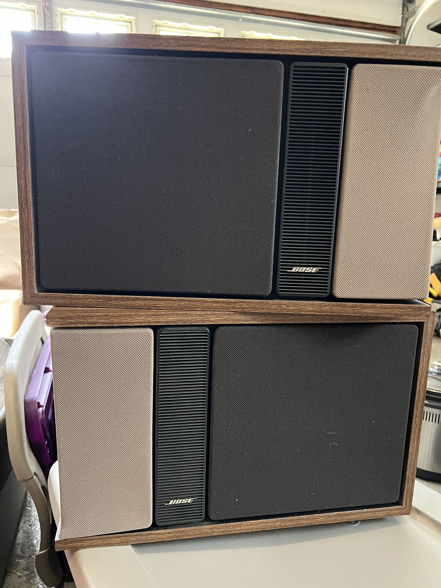 Bose Speakers - Classic Old School Pair