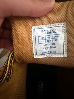 Safety Loong Work Boots Size 13