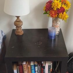 Nightstand/ End Table With Wheels