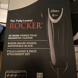 NEW OSTER Professional Hair Clippers Fully Loaded ROCKER Pivot Trimmers -NEW