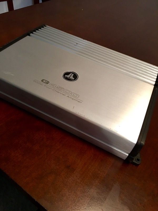 JL Audio G4500 500W Max, 4-Channel G-Series Amplifier