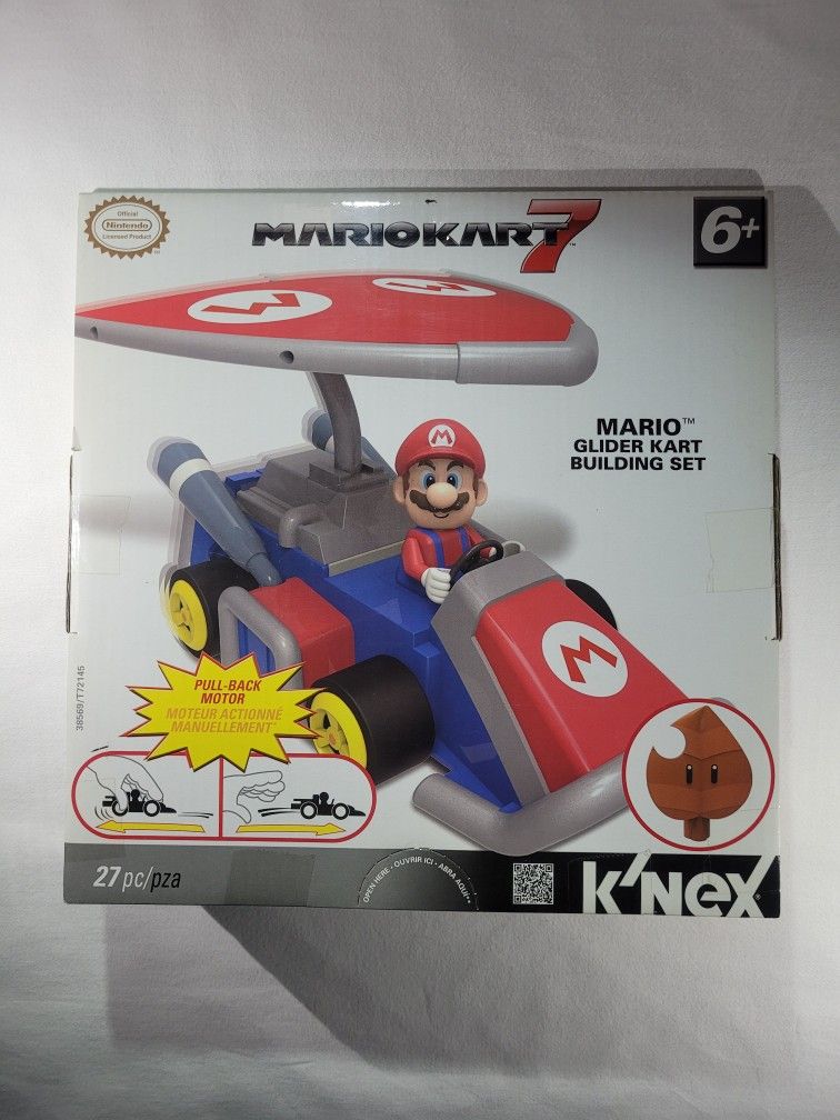 K'nex Mario Kart 7 Mario Glider Kart Building Set (new)