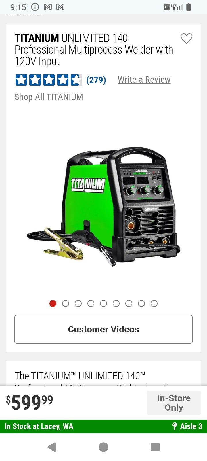 Titanium Unlimited 140