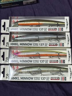 Daiwa HMKL Minnow Steez Custom 137SP Fishing Lures