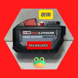 🐦‍🔥 MILWAUKEE M18 12.0 HIGH OUTPUT BATTERY 