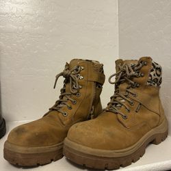 Women’s Steel Blue Work Boots 
