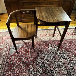 Antique Foldable Desk Table 