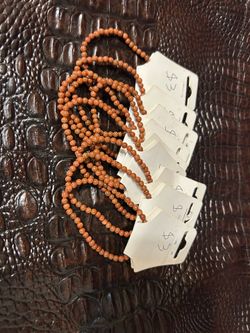 Goldstone gemstone bracelet $3 each