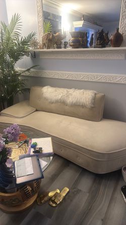 Vintage couch, newly reupholstered
