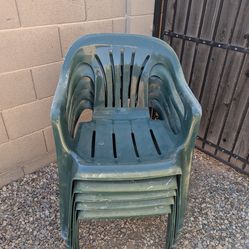 Free: Plastic Chairs (Available)