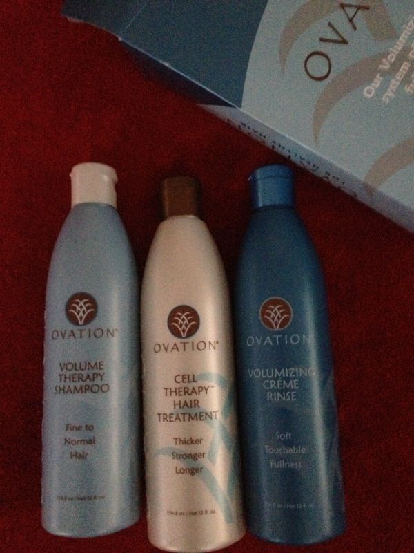Ovation cell therapy hair products