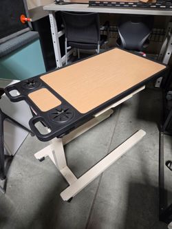 Amfab Overbed Table (Height Adjustable and Expandable)