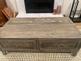 Coffee table with lift