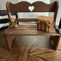 Antique Doll Bench $20