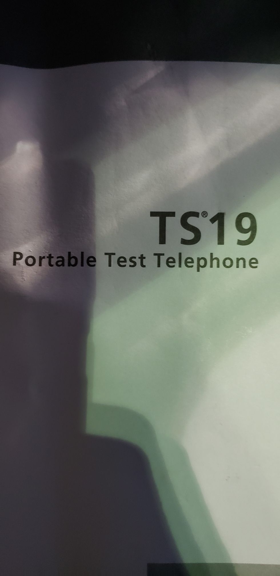 Portable Test Phone