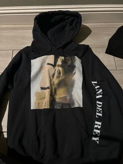 Lana Del Rey Portrait Hoodie size large as is condition