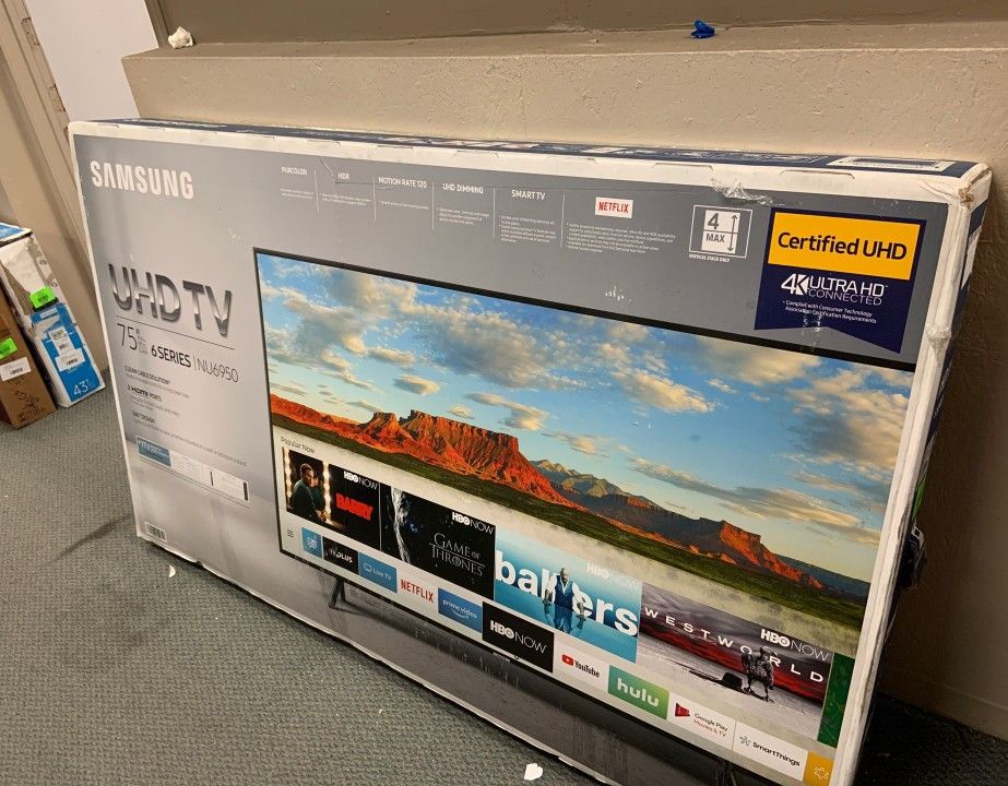 NEW SAMSUNG 75 inch TV Liquidation sale today 🔥