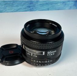 Nikon 50mm 1.4 D lens