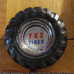 VTG YKS Tires Firestone Advertised  Ashtray 