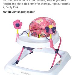 Great Deal Like New Baby Smart Trend Activity Walker 