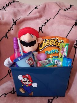 Super Mario Easter Basket