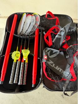 Portable Badminton Set