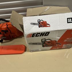 New Echo Gas Chainsaw 20”