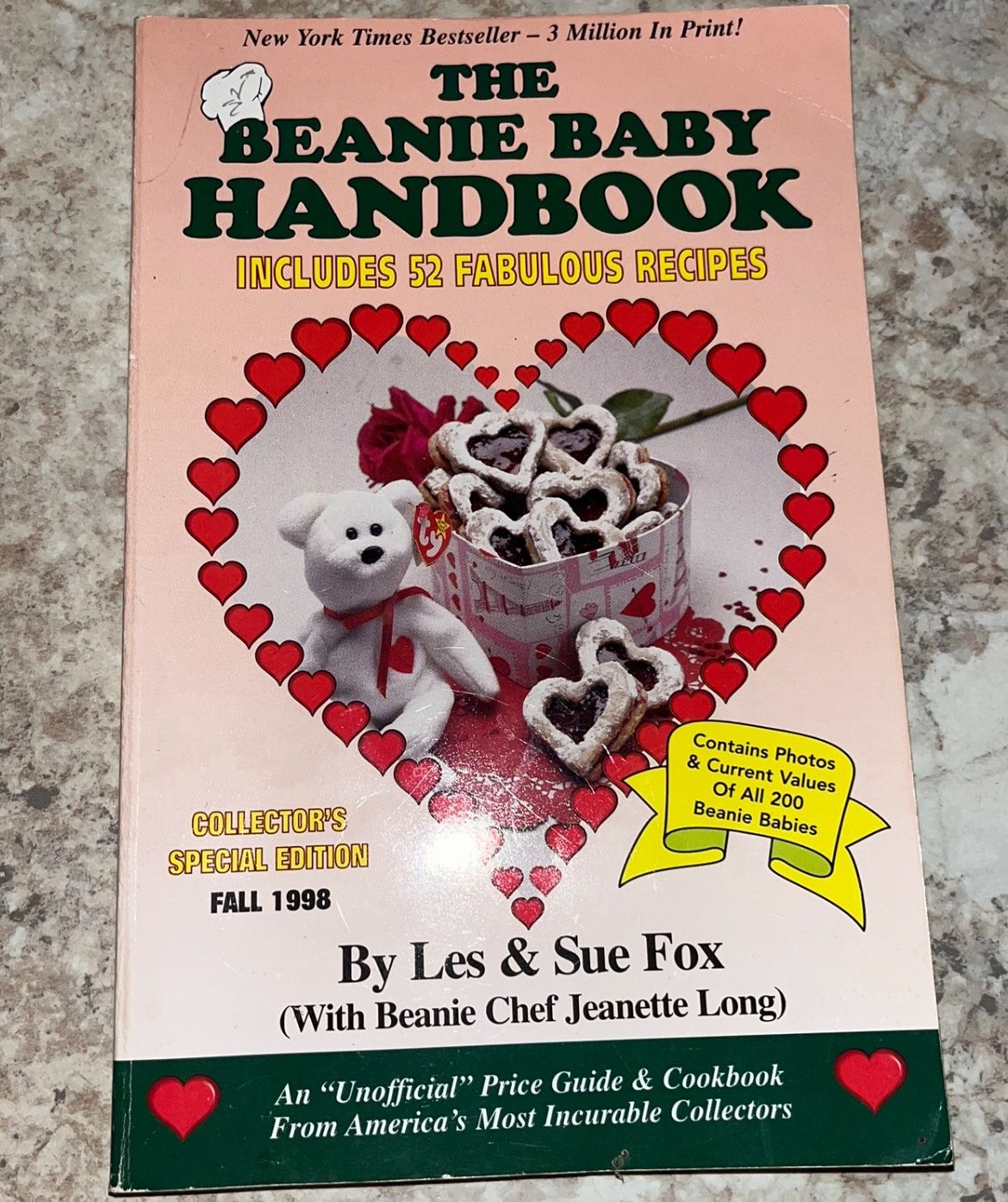 Vintage Beanie Baby Handbook FALL 2008 ! Great Shape ! 